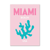 Boogzel Apparel Summer Vibes Canvas Poster, view 2