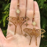Boogzel Apparel Sun & Butterfly Earrings, view 2