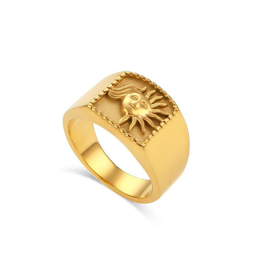 Boogzel Apparel Sun Gold Ring