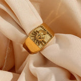 Boogzel Apparel Sun Gold Ring, view 2
