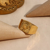 Boogzel Apparel Sun Gold Ring, view 3