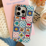 Boogzel Apparel Sun & Heart Pattern iPhone Case, view 2