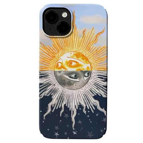 Boogzel Apparel Sun & Moon Aesthetic iPhone Case