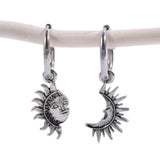 Boogzel Apparel Sun & Moon Earrings, view 3