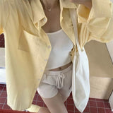 Boogzel Apparel Sun of Provence Yellow Shirt, view 2