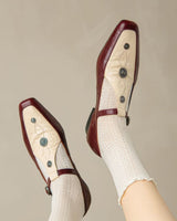 Boogzel Apparel Sunday Tea Buckle Oxford Shoes, view 4