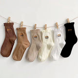 Boogzel Apparel Sunflower Ruffles Socks, view 2