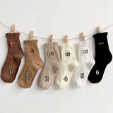 Boogzel Apparel Sunflower Ruffles Socks, view 3