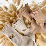 Boogzel Apparel Sunflower Ruffles Socks, view 5