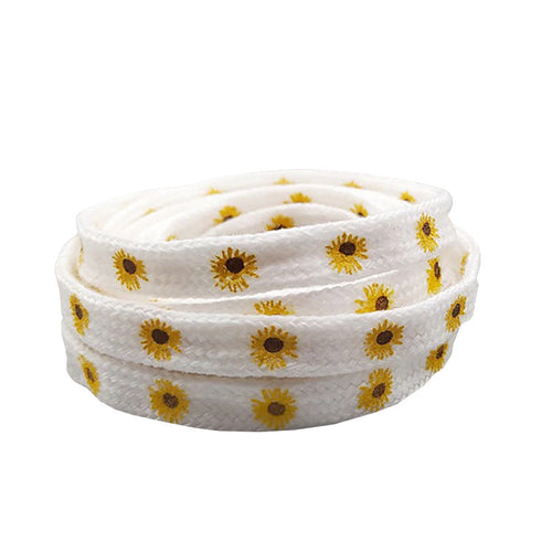 Boogzel Apparel Sunflower Shoe Laces