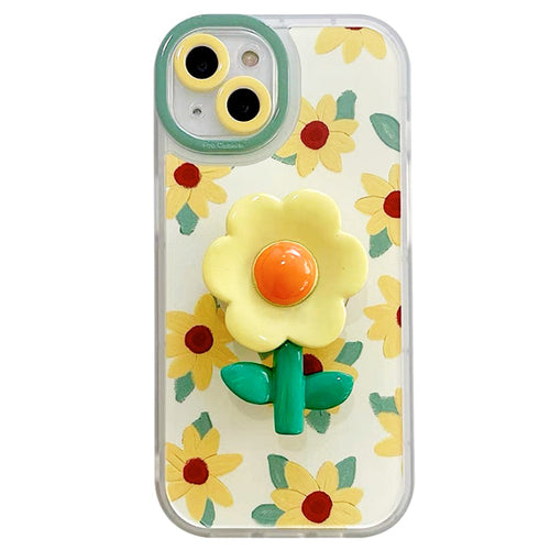 Boogzel Apparel Sunflowers Aesthetic iPhone Case