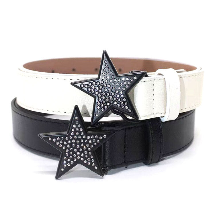 Boogzel Apparel Superstar Behavior Y2K Rhinestone Belt
