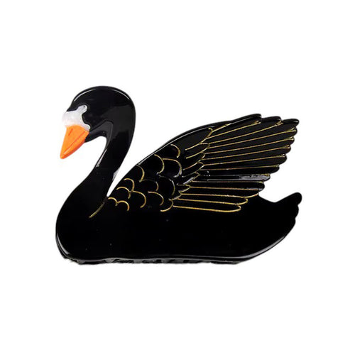 Boogzel Apparel Swan Hair Claw