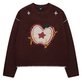 Boogzel Apparel Sweet Apple Knit Sweater, view 2