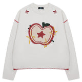 Boogzel Apparel Sweet Apple Knit Sweater, view 3