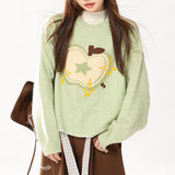 Boogzel Apparel Sweet Apple Knit Sweater, view 5