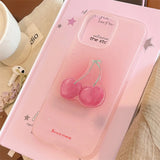 Boogzel Apparel Sweet Attitude Cherry iPhone Case, view 2