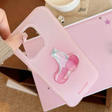 Boogzel Apparel Sweet Attitude Cherry iPhone Case, view 3