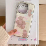 Boogzel Apparel Sweet Bear Aesthetic iPhone Case, view 2