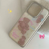 Boogzel Apparel Sweet Bear Aesthetic iPhone Case, view 3