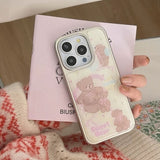 Boogzel Apparel Sweet Bear Aesthetic iPhone Case, view 5