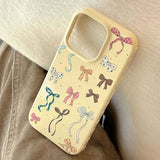 Boogzel Apparel Sweet Bows iPhone Case, view 4
