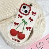 Boogzel Apparel Sweet Cherry 3D iPhone Case, view 4