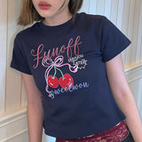 Boogzel Apparel Sweet Cherry Crop Top, view 6