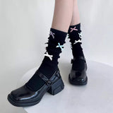 Boogzel Apparel Sweet Dress Code Bow Socks, view 4