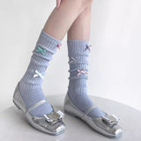 Boogzel Apparel Sweet Dress Code Bow Socks, view 5