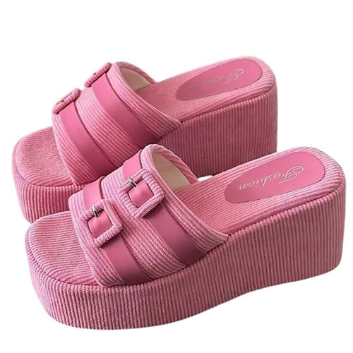 Boogzel Apparel Sweet Escape Platform Sandals