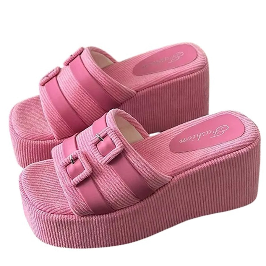 Boogzel Apparel Sweet Escape Platform Sandals