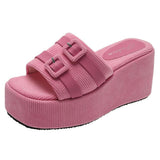 Boogzel Apparel Sweet Escape Platform Sandals, view 2
