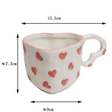Boogzel Apparel Sweetheart Ceramic Cup, view 6