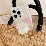 Boogzel Apparel Sweetheart Lucky Clover Phone Holder, view 4