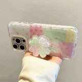 Boogzel Apparel Sweetheart Lucky Clover Phone Holder, view 5