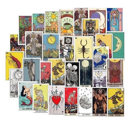 Boogzel Apparel Tarot 50 pcs Sticker Pack