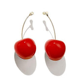 Boogzel Apparel Tart Taste Cherry Earrings, view 2
