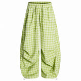 Boogzel Apparel Teen Craft 90s Plaid Baggy Pants, view 2