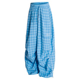 Boogzel Apparel Teen Craft 90s Plaid Baggy Pants, view 3