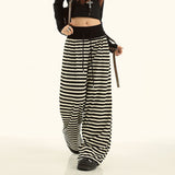 Boogzel Apparel Teen Craft Loose Fit Striped Pants, view 3