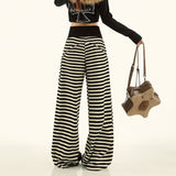 Boogzel Apparel Teen Craft Loose Fit Striped Pants, view 6