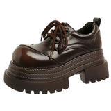 Boogzel Apparel Teen Craft Platform Oxford Boots, view 3