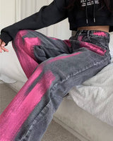 Boogzel Apparel Teenage Crush Graffiti Baggy Jeans, view 3
