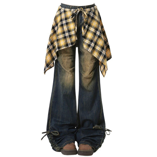 Boogzel Apparel Teenage Drama Shirt-Tied Baggy Jeans