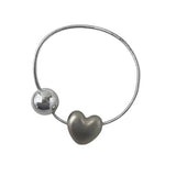Boogzel Apparel Teenage Drama Silver Hair Ties, view 2