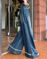 Boogzel Apparel Teenage Drama Wide-Leg Jeans, view 4
