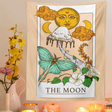 Boogzel Apparel The Moon Tarot Tapestry, view 2