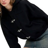 Boogzel Apparel The Problem Child Metal Clasp Zip-Up Hoodie, view 3