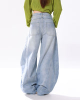 Boogzel Apparel The Problem Child Wide Leg Jeans, view 5